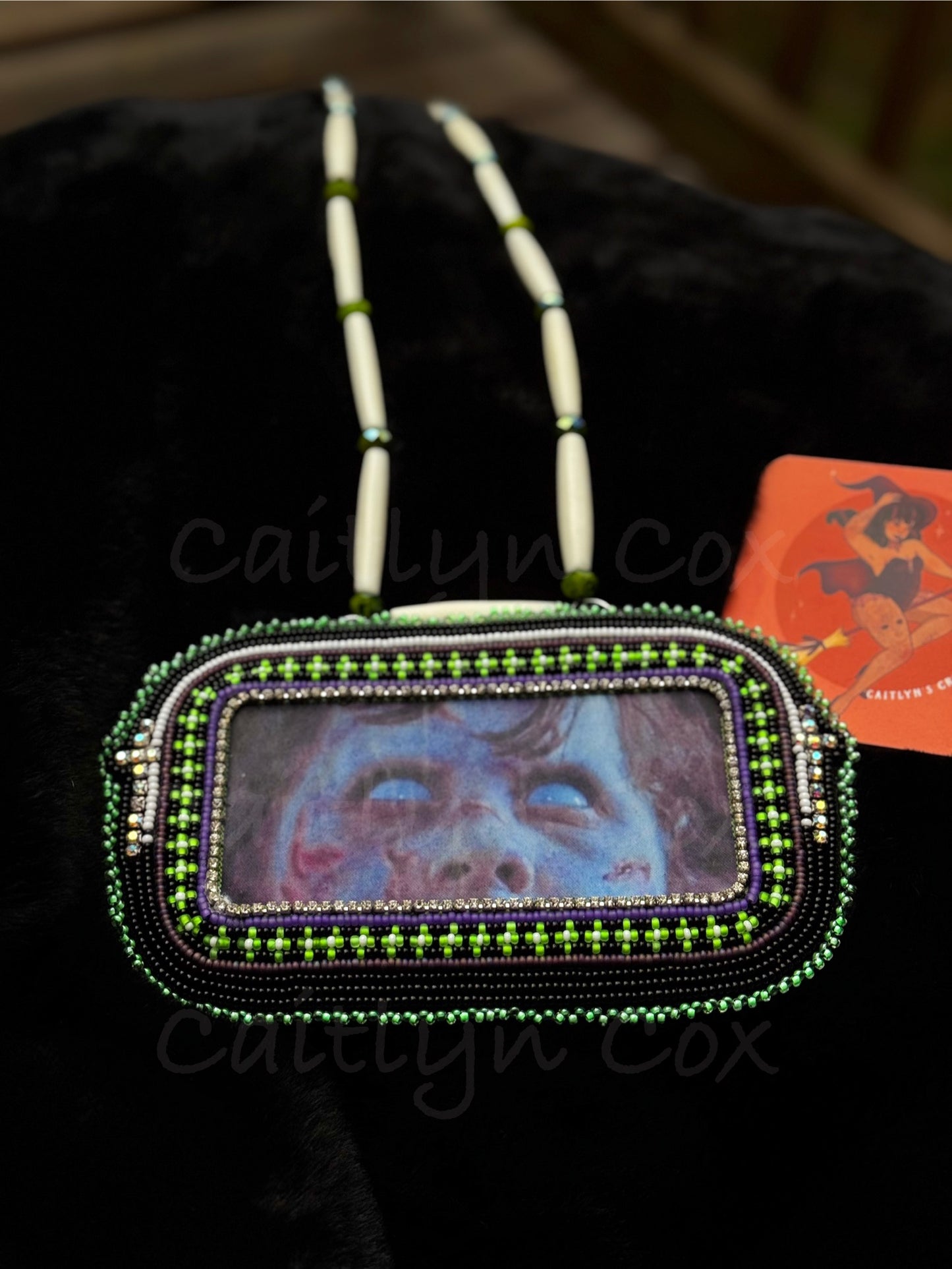 The power of beadwork medallion