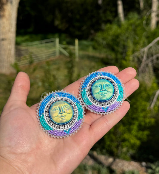 Whimsy Moon Earrings