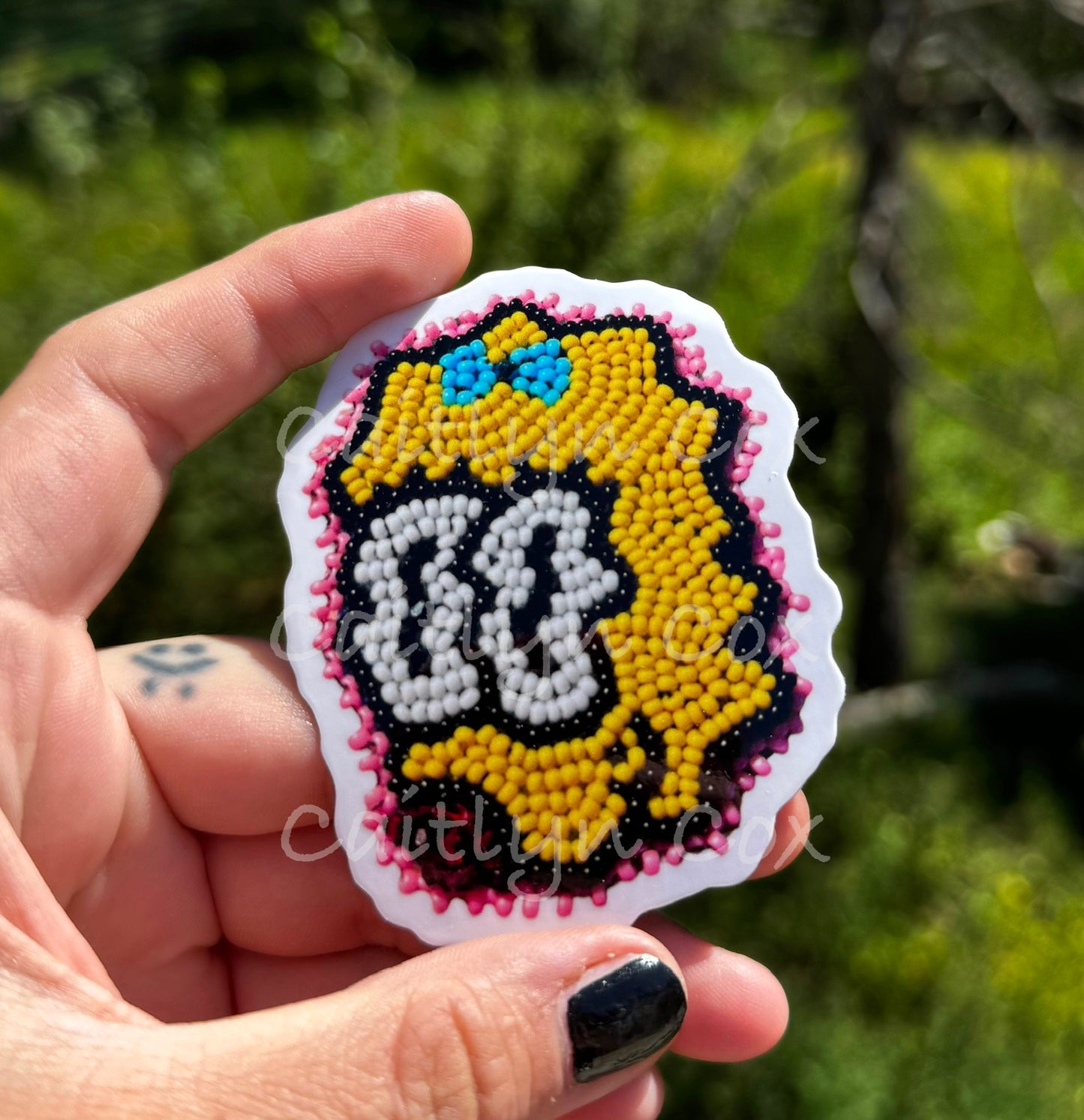 Beadwork Sticker
