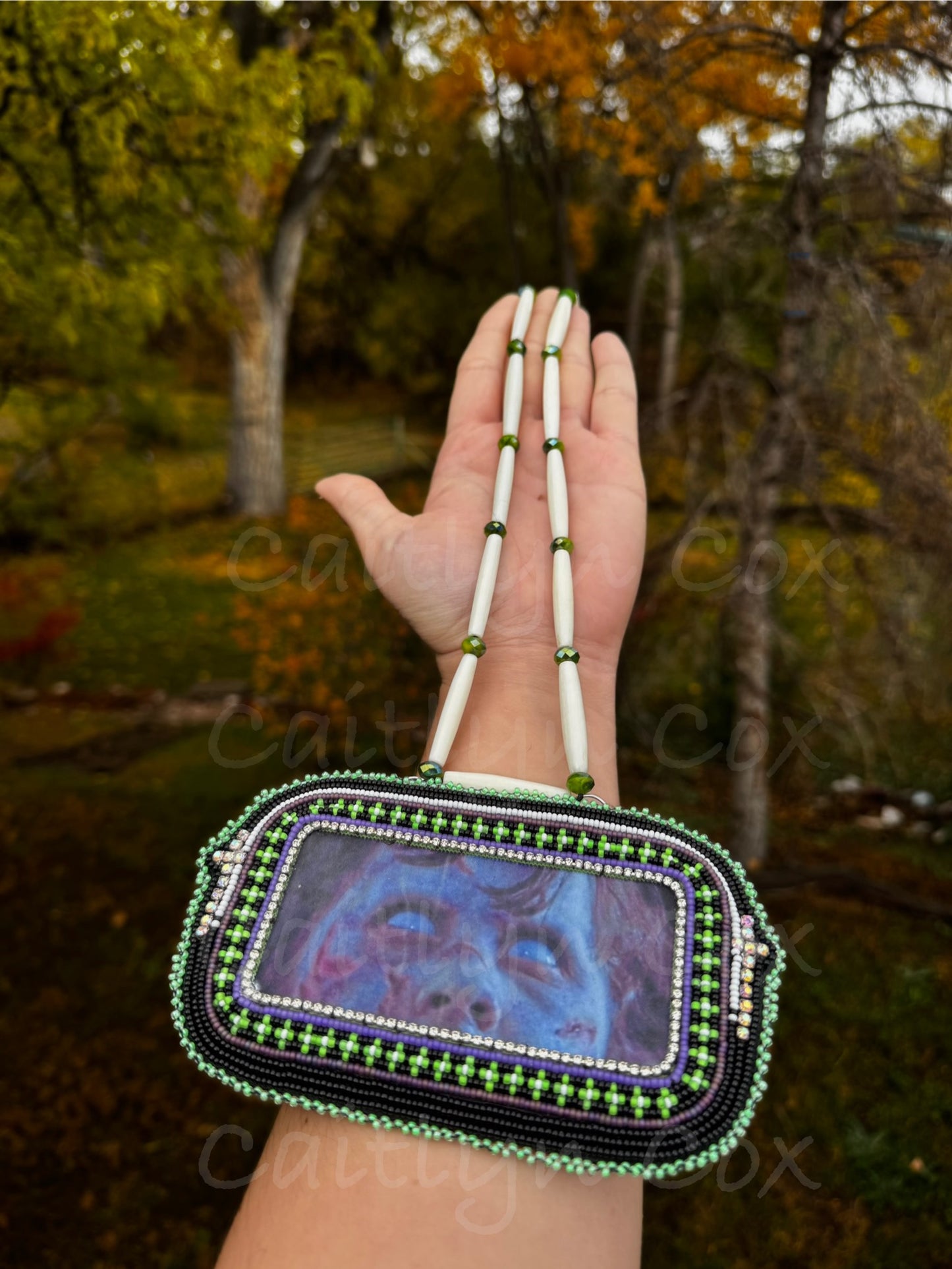 The power of beadwork medallion
